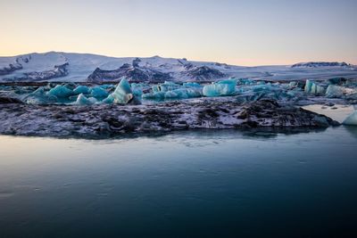 Jökulsarlon glacier lagoon, iceland