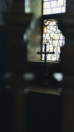 Close-up of window