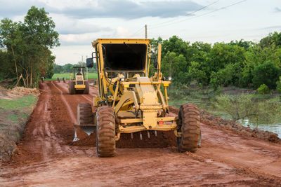 View of construction site