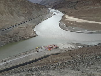 Scenic view of mountains