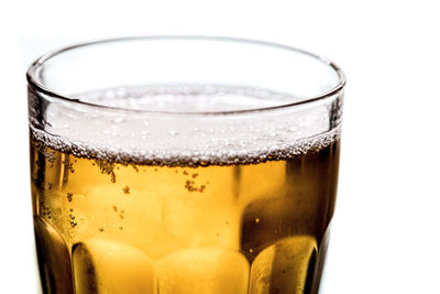 Close-up of drink in glass