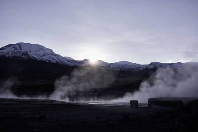 El tatio against sky