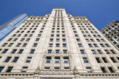 Low angle view of buildings against sky