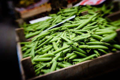 Close-up of vegetables for sale in market