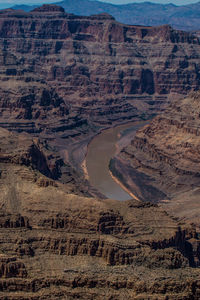 Scenic view of mountains