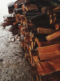 Stack of firewood