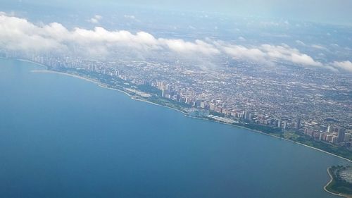 Aerial view of cityscape