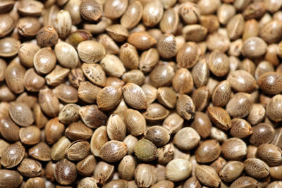 Full frame shot of roasted coffee beans