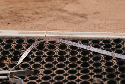 Close-up view of pattern