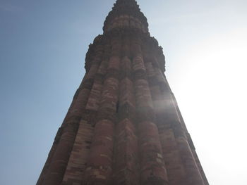 Low angle view of a temple