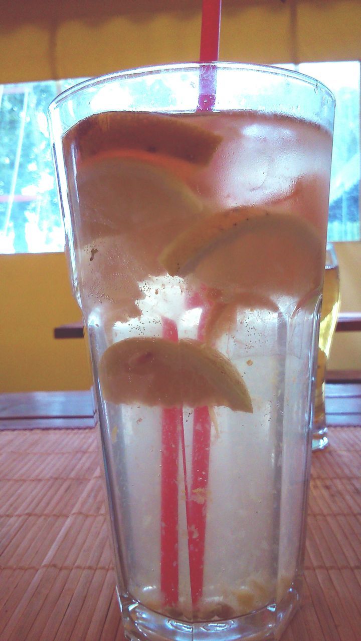 drink, food and drink, refreshment, drinking glass, table, freshness, indoors, still life, alcohol, glass - material, close-up, drinking straw, glass, transparent, cocktail, beer glass, beer - alcohol, frothy drink, focus on foreground, beverage