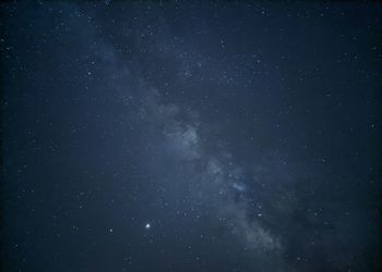 Low angle view of stars in sky