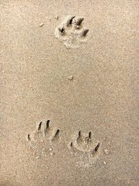 Full frame shot of sand