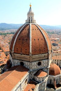 The famous and great dome of rhe cathedral of florence