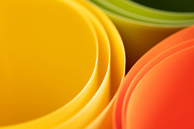 Abstract vibrant color curve background, creative graphic wallpaper with orange, yellow and green