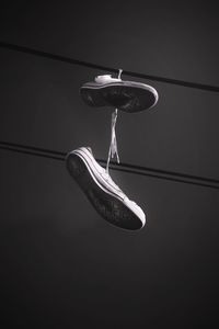 Low angle view of metal