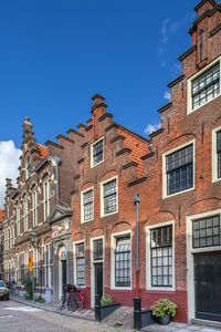 Street in haarlem city center, netherlands