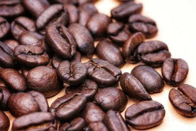 Close-up of coffee beans