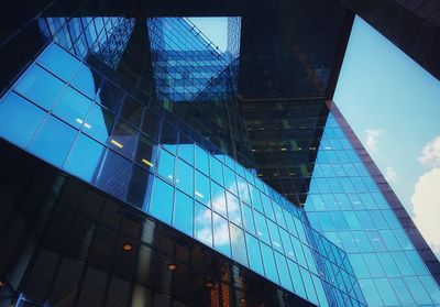 Low angle view of office building