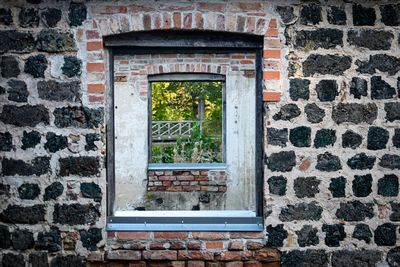 Window of old building