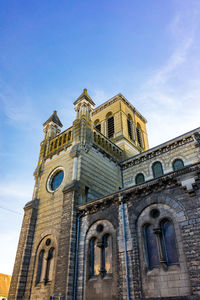 Low angle view of building against sky