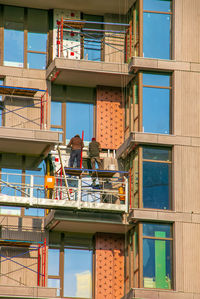 Low angle view of built structures