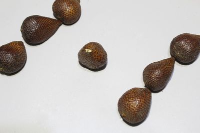 High angle view of black coffee on table