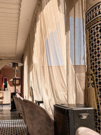 Peaceful morning in a traditional riad in the old medina of fez