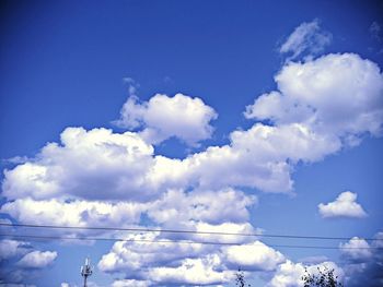 Low angle view of clouds in sky