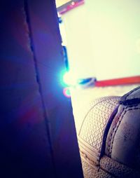 Close up of sunlight