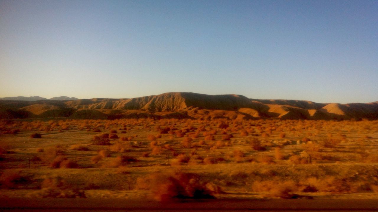 landscape, clear sky, tranquil scene, tranquility, copy space, scenics, desert, nature, beauty in nature, arid climate, horizon over land, physical geography, barren, non-urban scene, remote, geology, mountain, rock formation, idyllic, no people