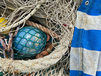 Fishing ropes and items texture details