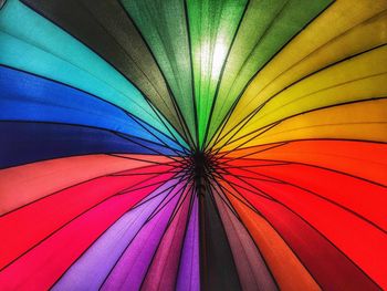 Full frame shot of multi colored umbrella