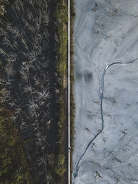 View of snow covered landscape