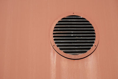 Close-up of window on wall