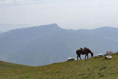 View of askhi mountain