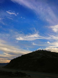 Landscape against sky