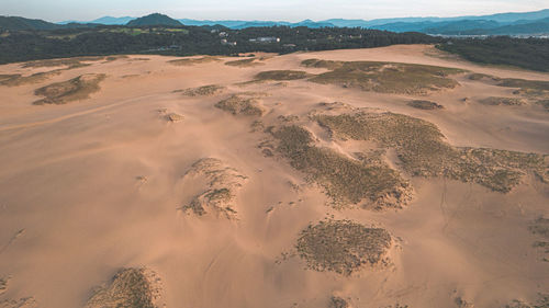 Aerial view of landscape