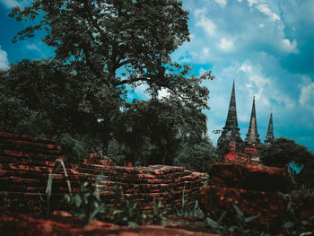 Traditional building against sky