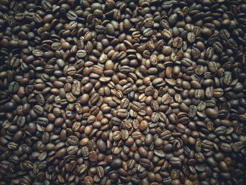 Full frame shot of coffee beans