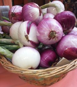 Close-up of vegetables for sale in market