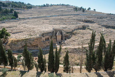 The oldest functional jewish cemetery in the world in jerusalem, israel
