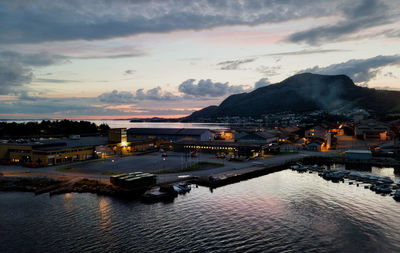 Norway strand village taken in 2017