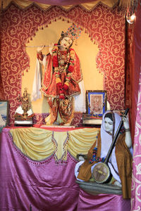 Statue of buddha in temple