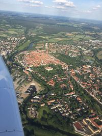 Aerial view of cityscape