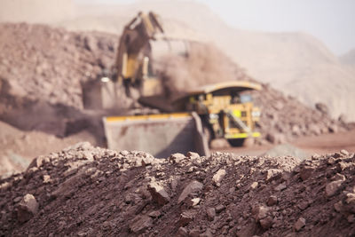 View of construction site