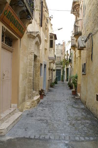 Alley amidst buildings