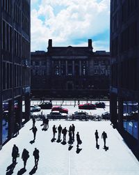 View of buildings in city