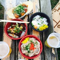 Close-up of food in plate