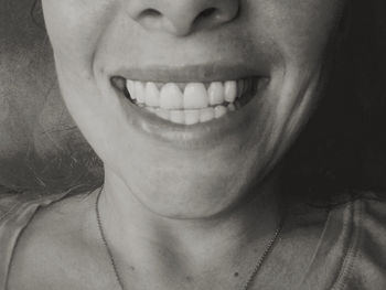 Close-up portrait of smiling young man